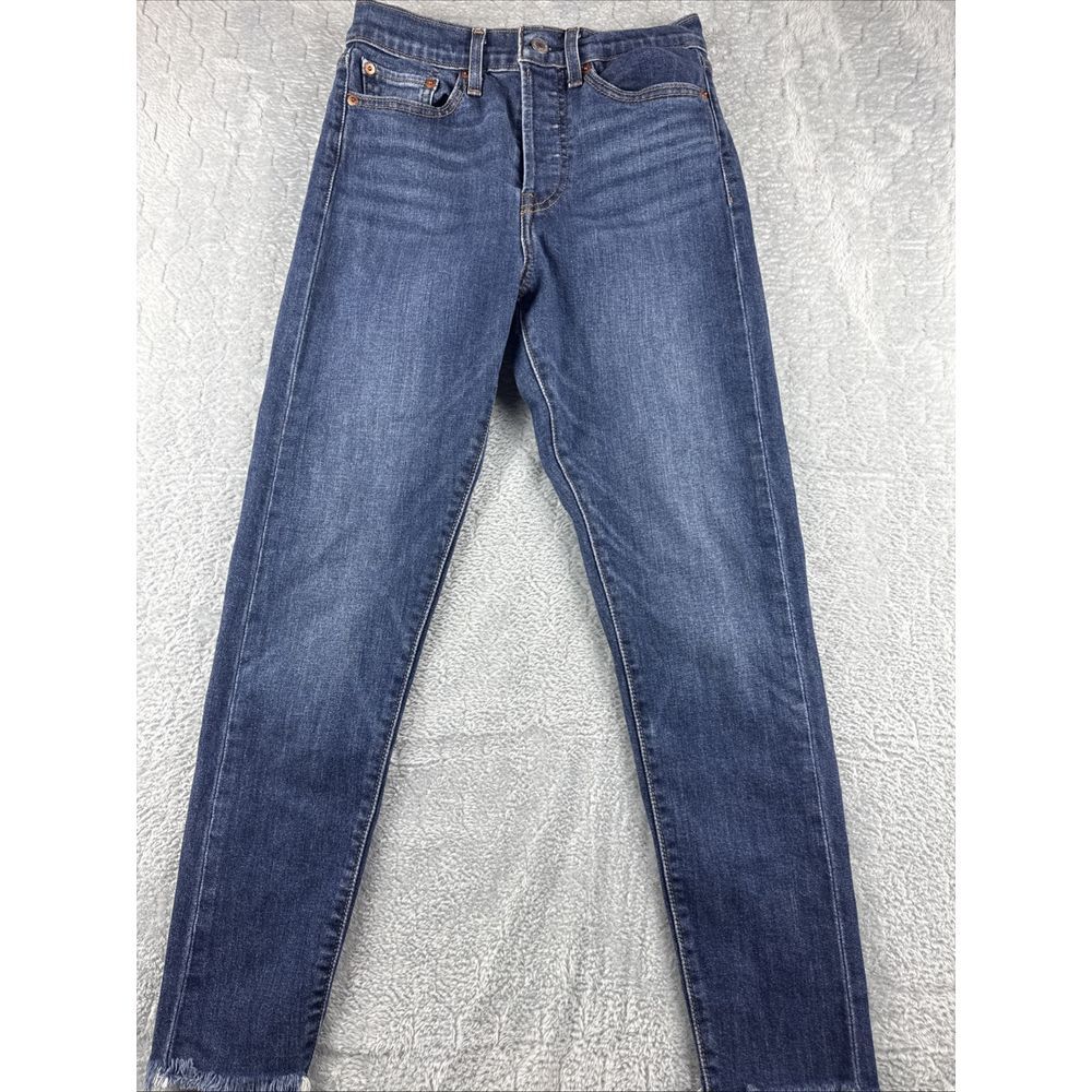 Classic High-Rise Dark Blue Women’s Jeans